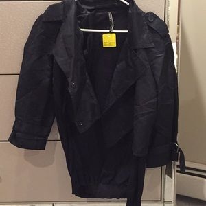Jacket with vest inside